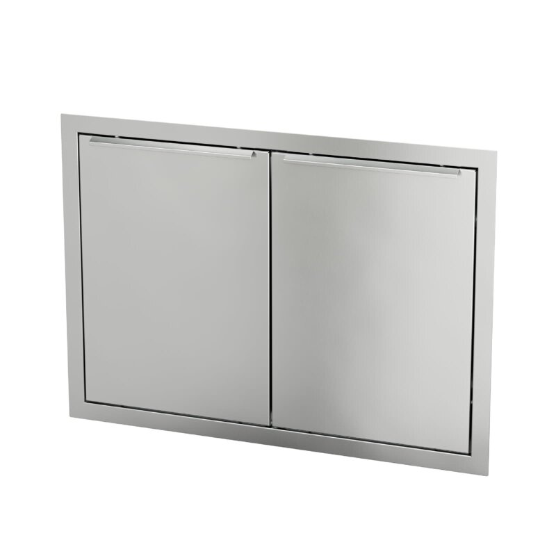 Vivandio Outdoorküche Einbau Doppeltür