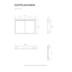 Vivandio Outdoorküche Einbau Doppeltür