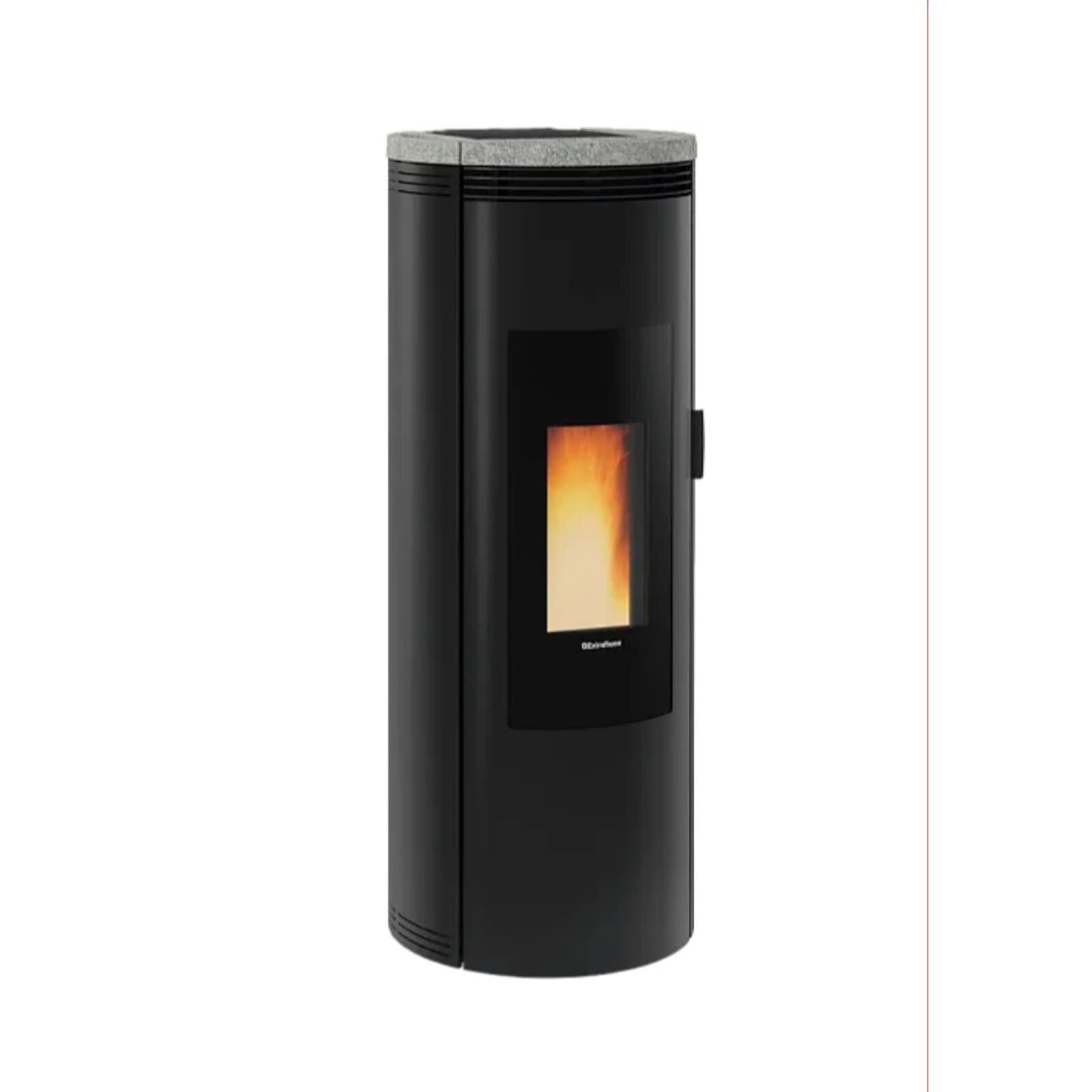 Pelletofen La Nordica Extraflame Amika Petra Evo - 8 kW - Naturstein