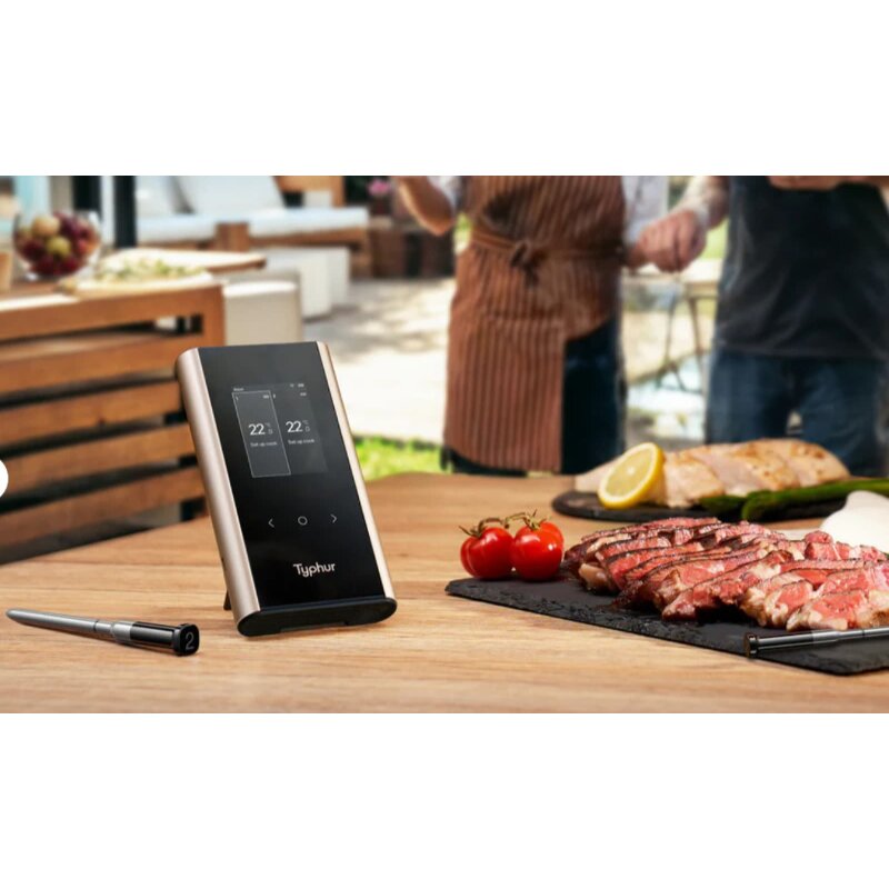 Typhur Sync Gold Dual - kabelloses Fleischthermometer mit 2 Sonden - wireless