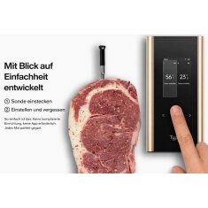 Typhur Sync Gold Quad - kabelloses  Fleischthermometer mit 4 Sonden - wireless
