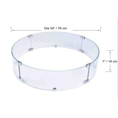 Elementi runder Windschutz f&uuml;r Lunar