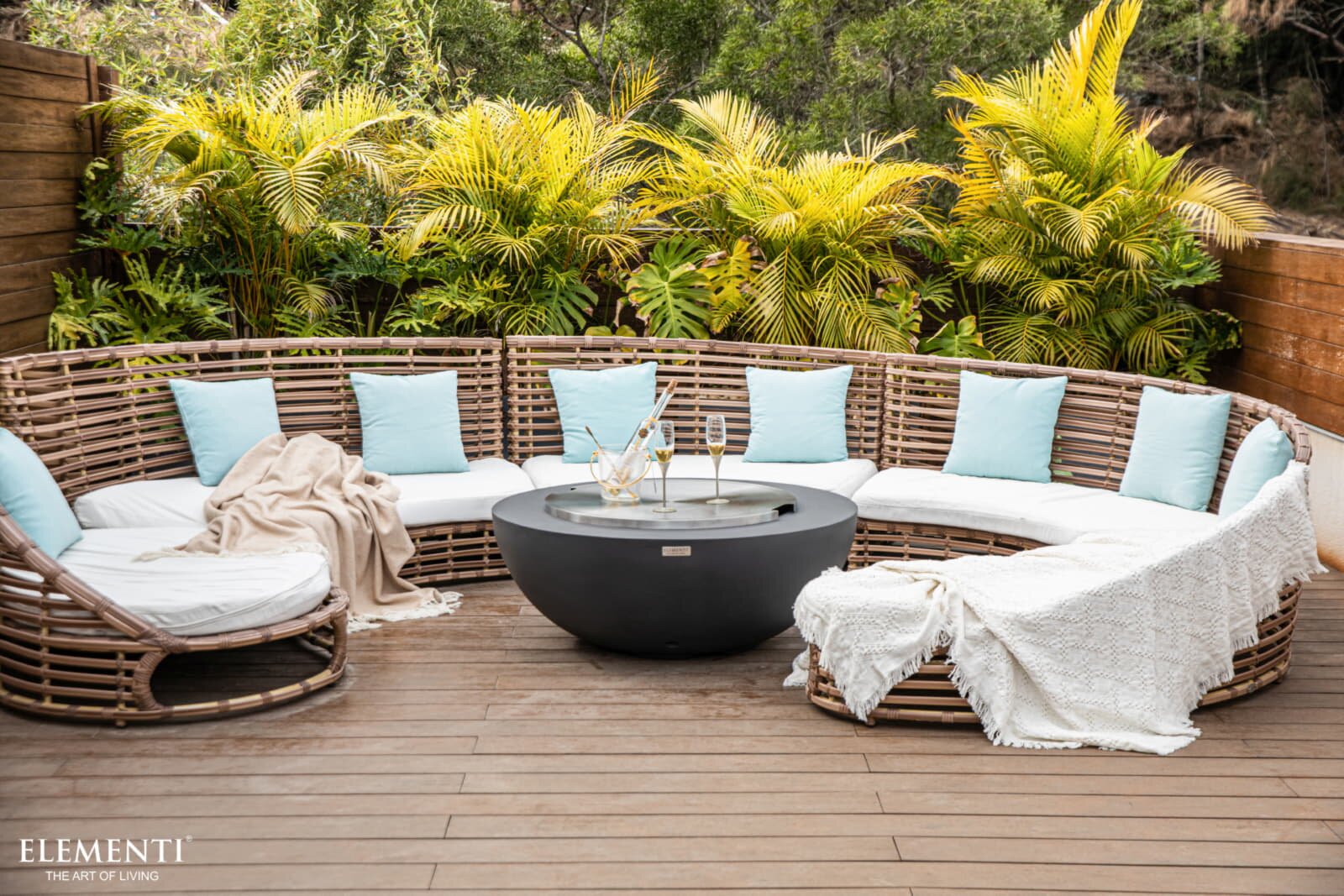 Elementi runde Windschutz für Lunar