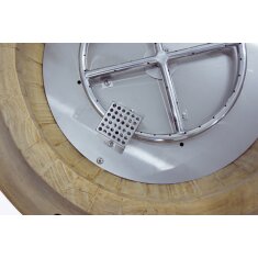 Fass- Stehtisch mit Gas- Feuerstelle Elementi Bar Table Lafite