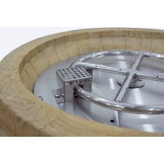 Fass- Stehtisch mit Gas- Feuerstelle Elementi Bar Table Lafite