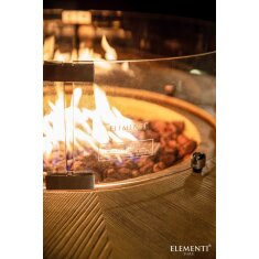 Stehtisch mit Gas- Feuerstelle Elementi Bar Table Lafite