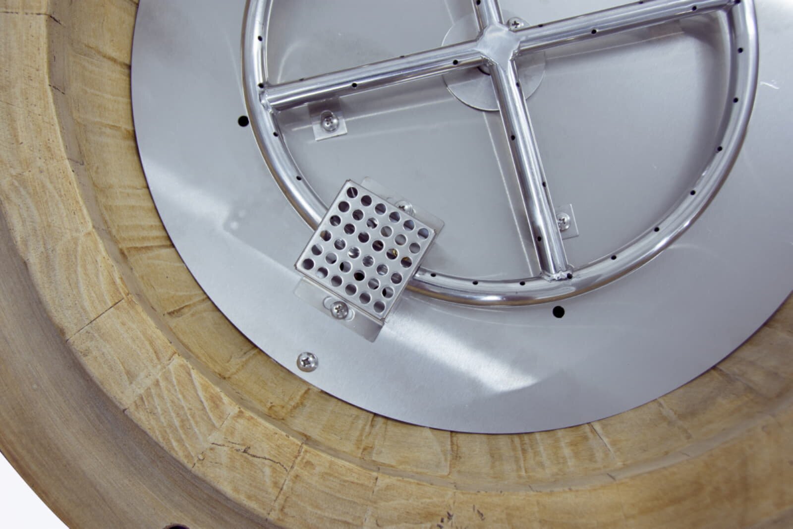 Fass- Stehtisch mit Gas- Feuerstelle Elementi Bar Table Lafite