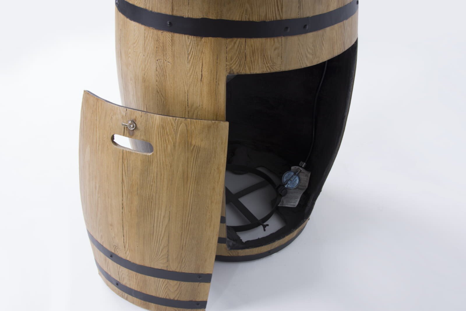 Fass- Stehtisch mit Gas- Feuerstelle Elementi Bar Table Lafite