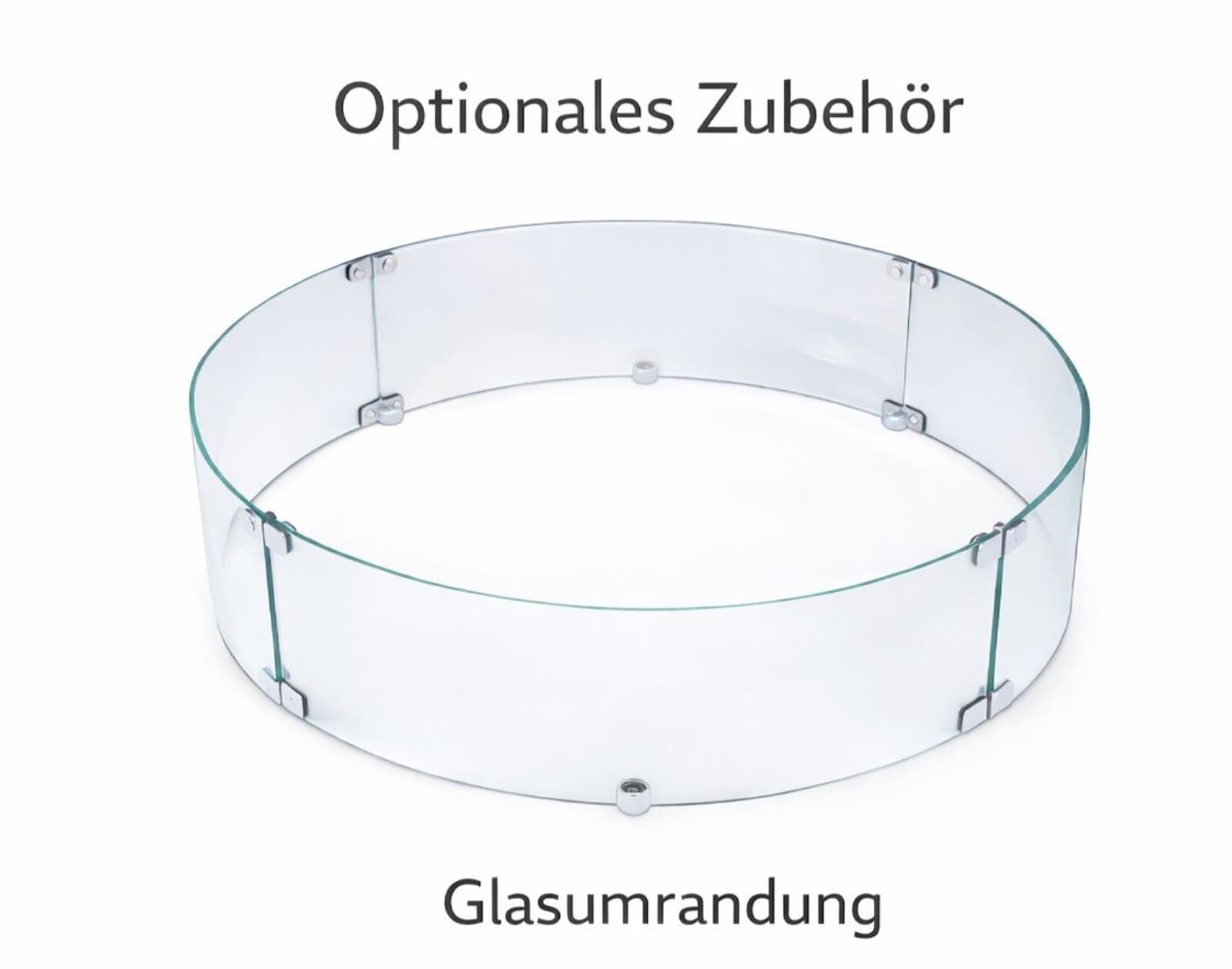 Fass- Stehtisch mit Gas- Feuerstelle Elementi Bar Table Lafite