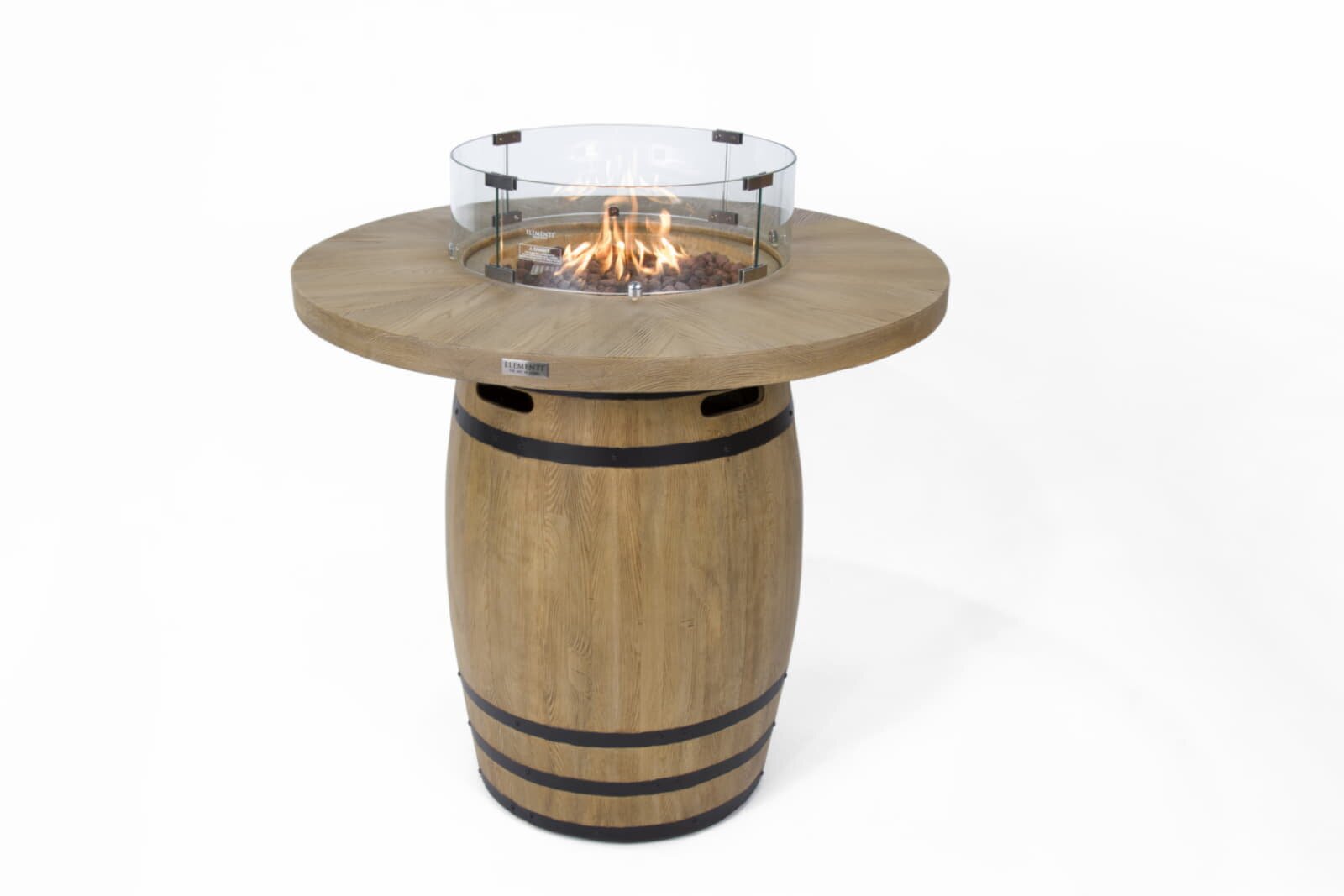 Stehtisch mit Gas- Feuerstelle Elementi Bar Table Lafite