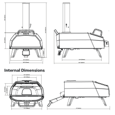 Multi- Brennstoff- Pizzaofen Ooni Karu 2 Pro