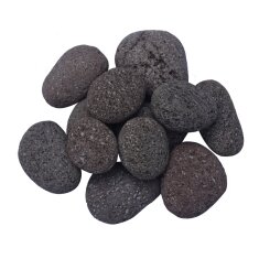 Elementi schwarze Kieselsteine für Feuerstelle, 4-6...