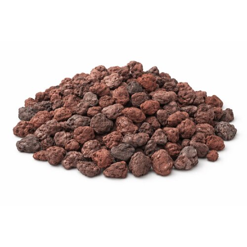 Elementi rote Lavasteine 2-4 cm für Feuerstelle - 3 kg