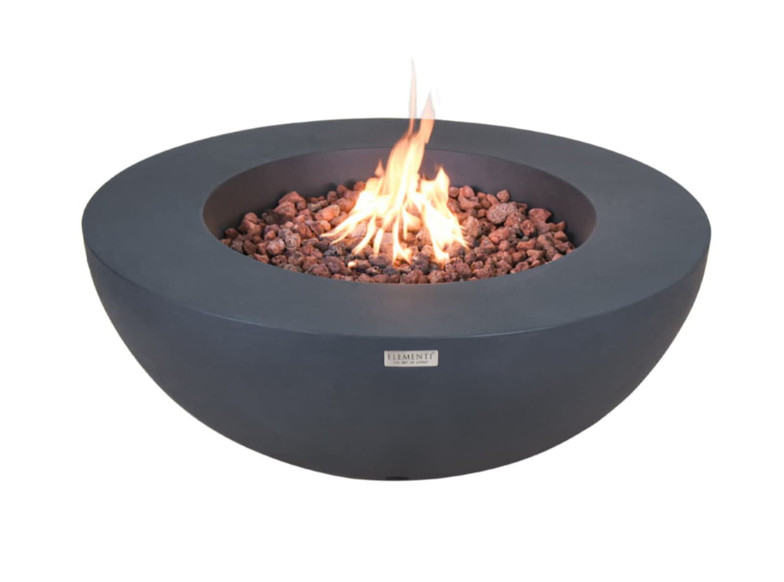 Elementi rote Lavasteine 2-4 cm für Feuerstelle - 3 kg