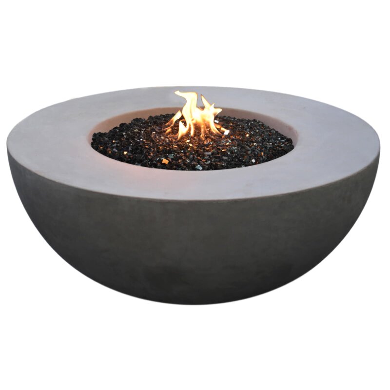 Elementi kohlschwarzes Feuerglas 5-8mm für Feuerstelle - 11 kg