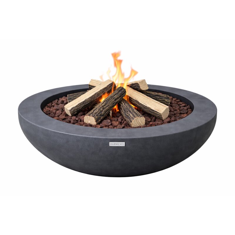 Elementi keramische Kaminholzscheite in Spaltholzoptik für Feuerstellen - 5 Stück