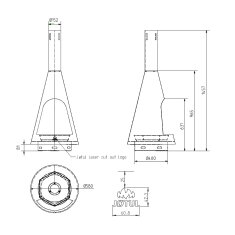 Gartenkamin Jotul Froya - B-Ware