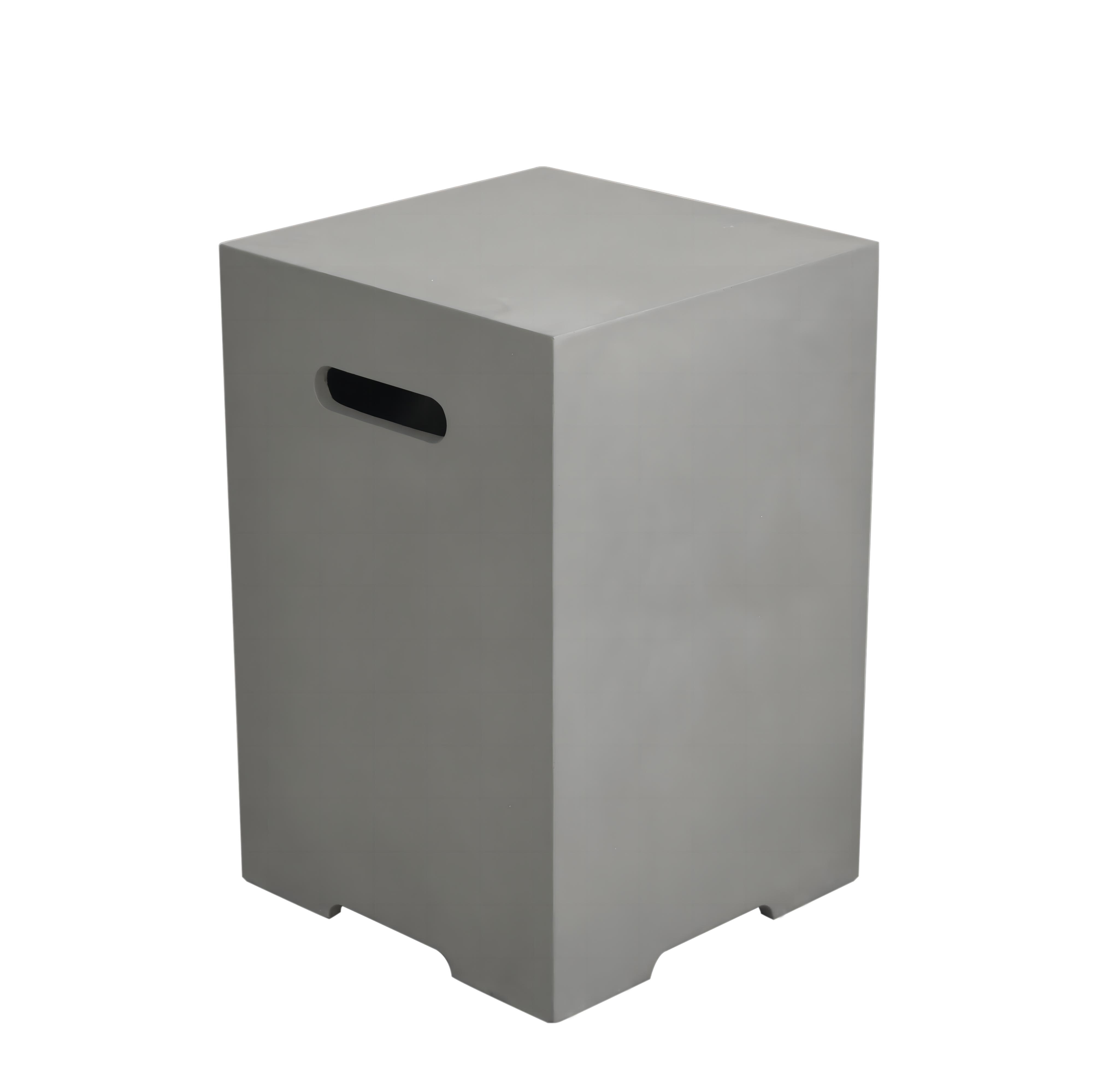 Elementi Gasflaschenabdeckung für Manhattan, Metropolis und Hampton, hellgrau