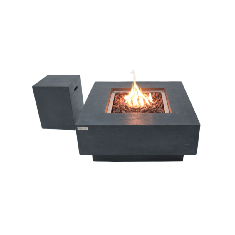 Elementi Gasflaschenabdeckung für Manhattan, Metropolis und Hampton, dunkelgrau