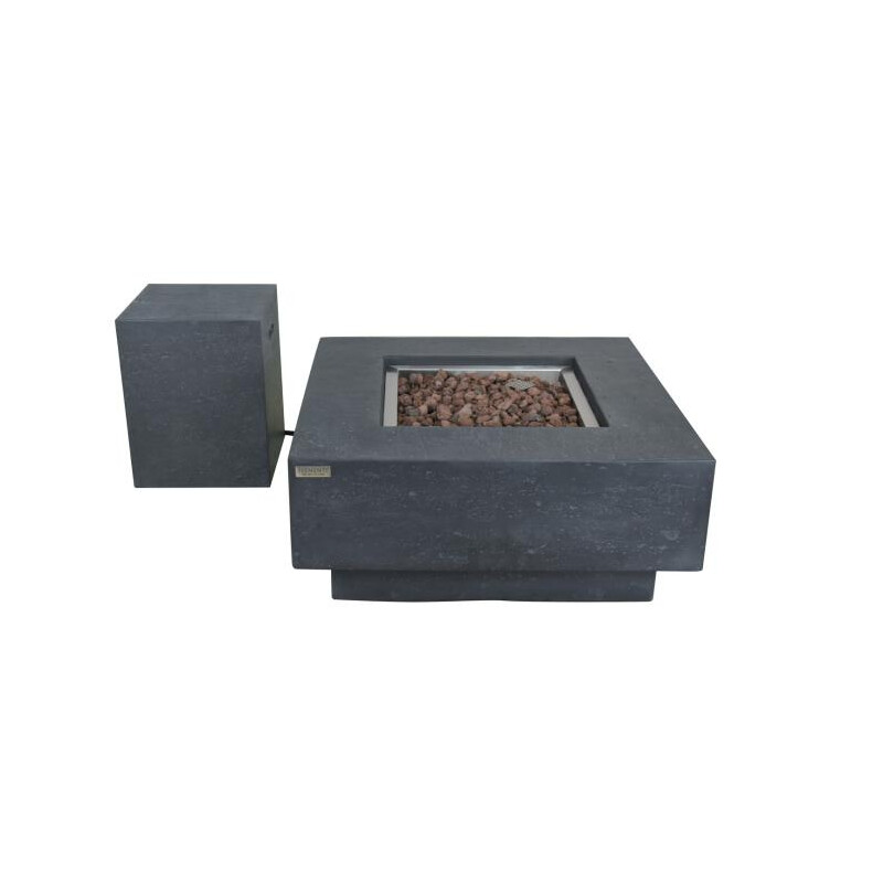 Elementi Gasflaschenabdeckung für Manhattan, Metropolis und Hampton, dunkelgrau