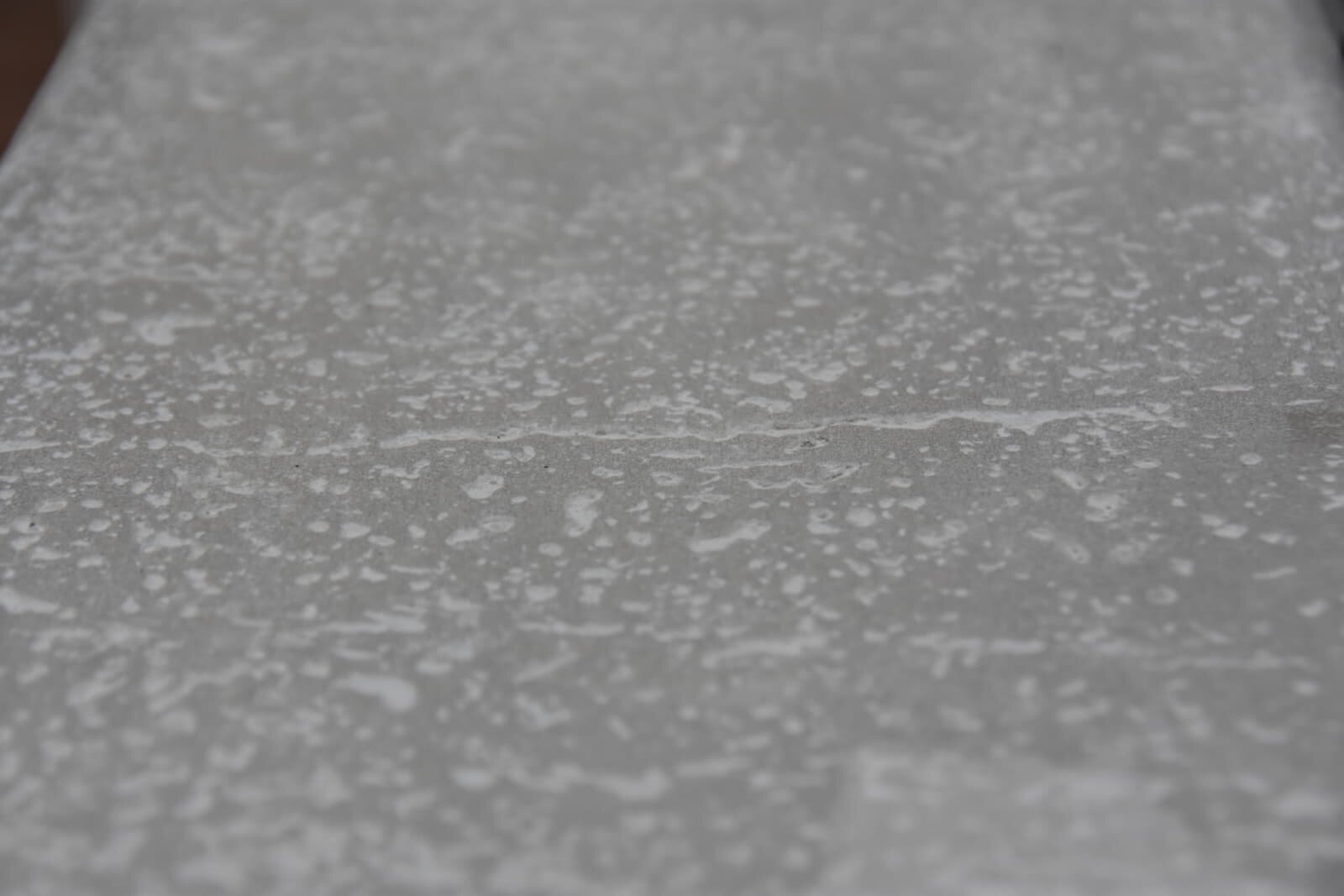 Loungetisch mit Gas Feuerstelle Elementi Hampton, hellgrau