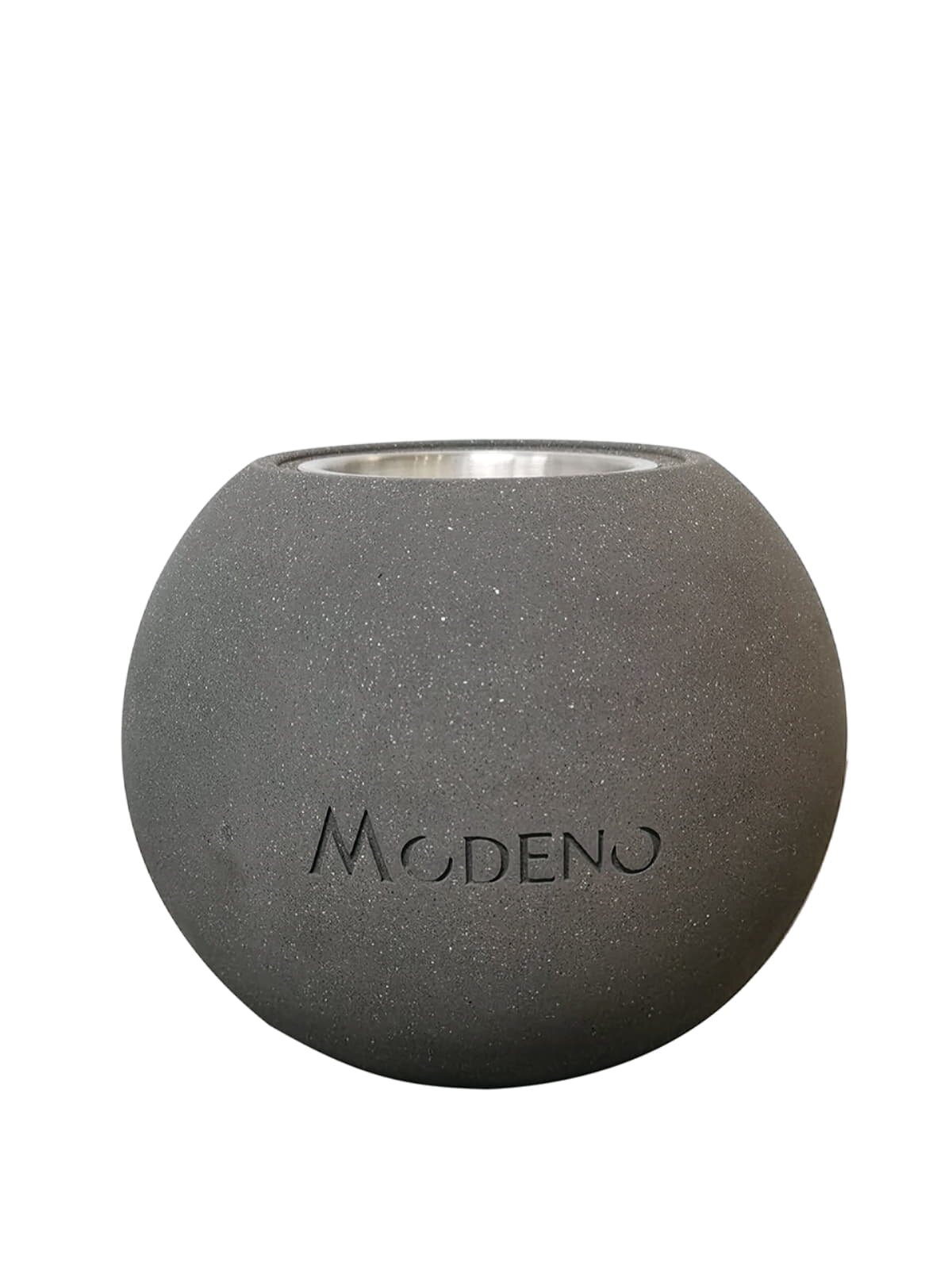 Bio-Ethanol Tischfeuerstelle Modeno Paffu, dunkelgrau