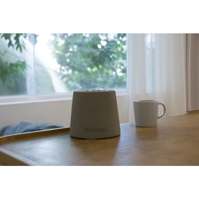 Bio-Ethanol Tischfeuerstelle Modeno Entta, hellgrau