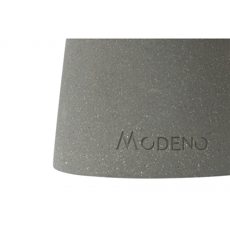 Bio-Ethanol Tischfeuerstelle Modeno Entta, hellgrau