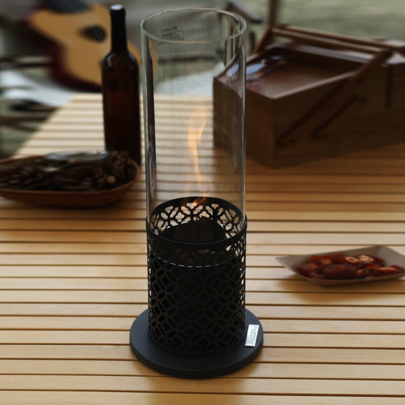 Bio-Ethanol Tischfeuerstelle Modeno Vornado, schwarz