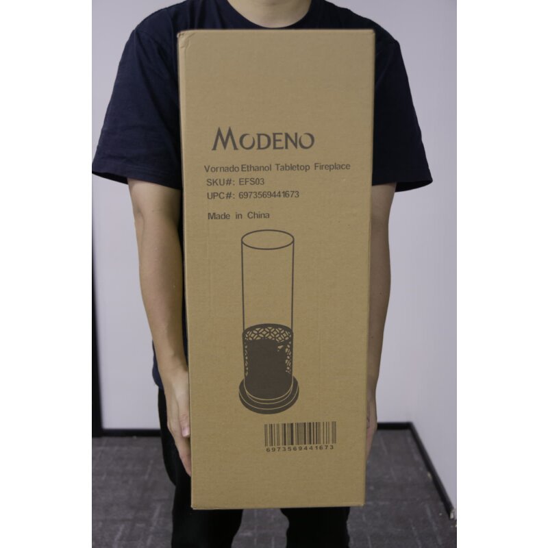 Bio-Ethanol Tischfeuerstelle Modeno Vornado, schwarz