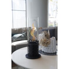 Bio-Ethanol Tischfeuerstelle Modeno Vornado, schwarz