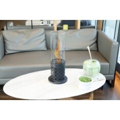 Bio-Ethanol Tischfeuerstelle Modeno Vornado, schwarz