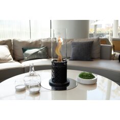 Bio-Ethanol Tischfeuerstelle Modeno Vornado, schwarz