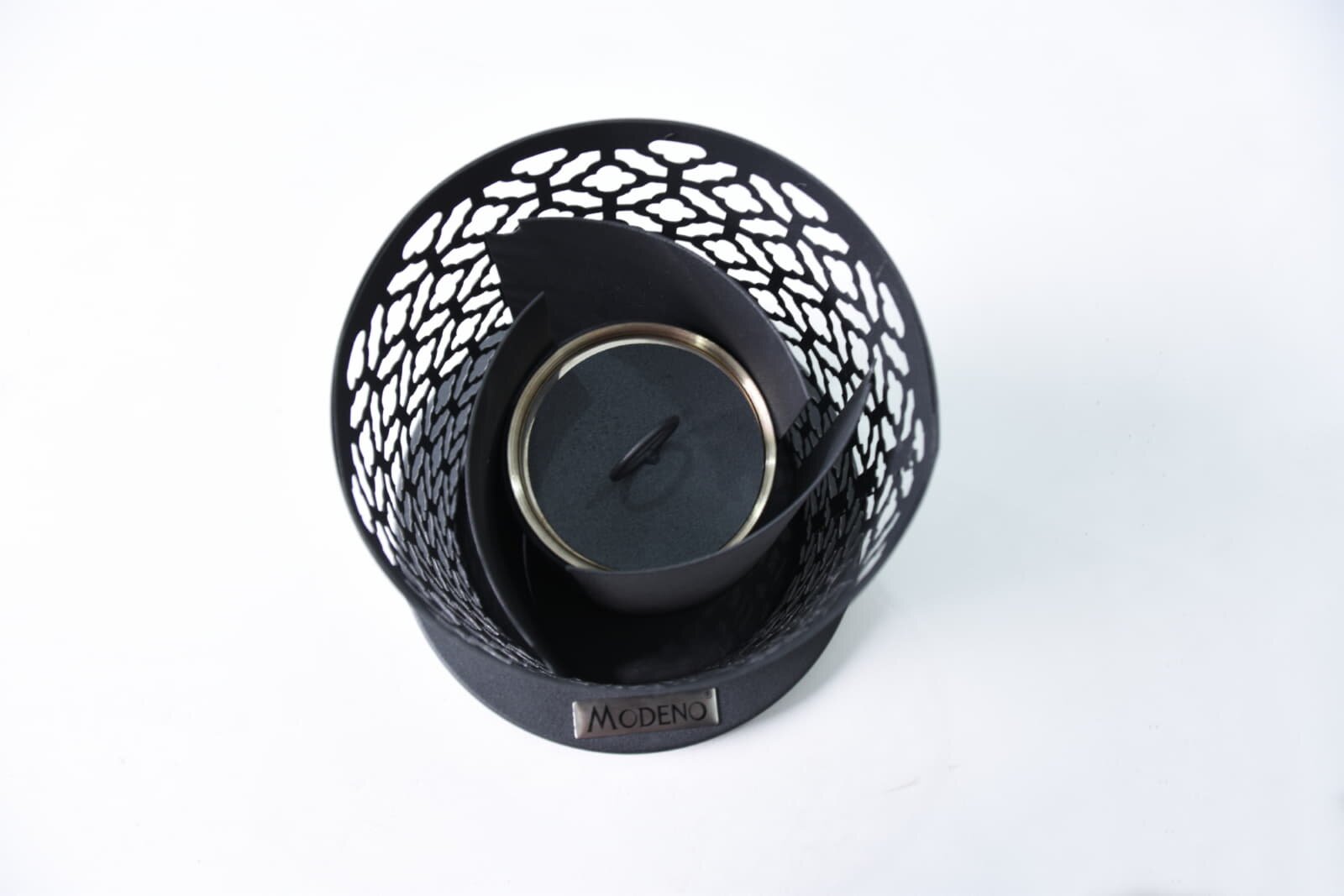 Bio-Ethanol Tischfeuerstelle Modeno Vornado, schwarz