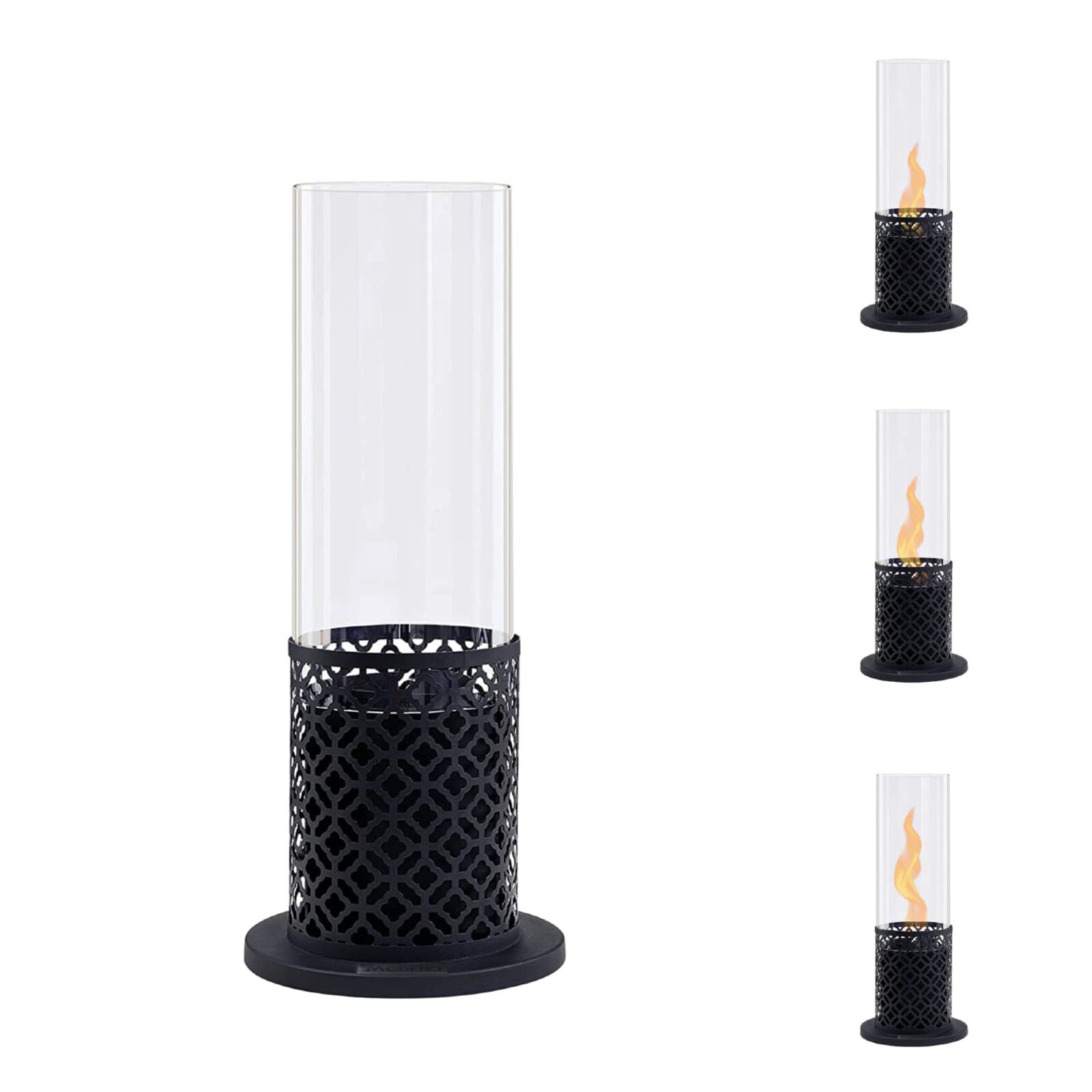 Bio-Ethanol Tischfeuerstelle Modeno Vornado, schwarz