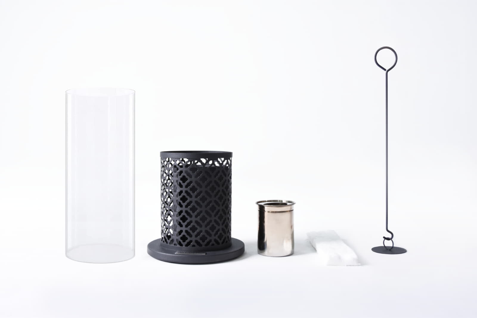 Bio-Ethanol Tischfeuerstelle Modeno Vornado, schwarz