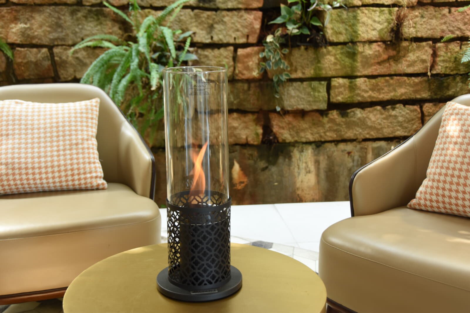 Bio-Ethanol Tischfeuerstelle Modeno Vornado, schwarz