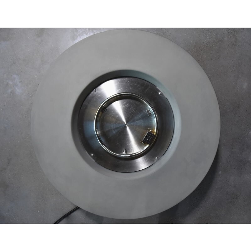 Gas- Feuerstelle Modeno Roca aus Faserbeton, grau