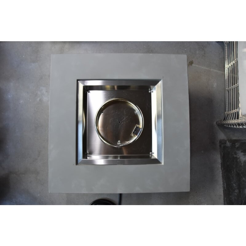 Gas- Feuerstelle Modeno Westport aus Faserbeton, grau