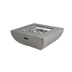 Gas- Feuerstelle Modeno Westport aus Faserbeton, grau