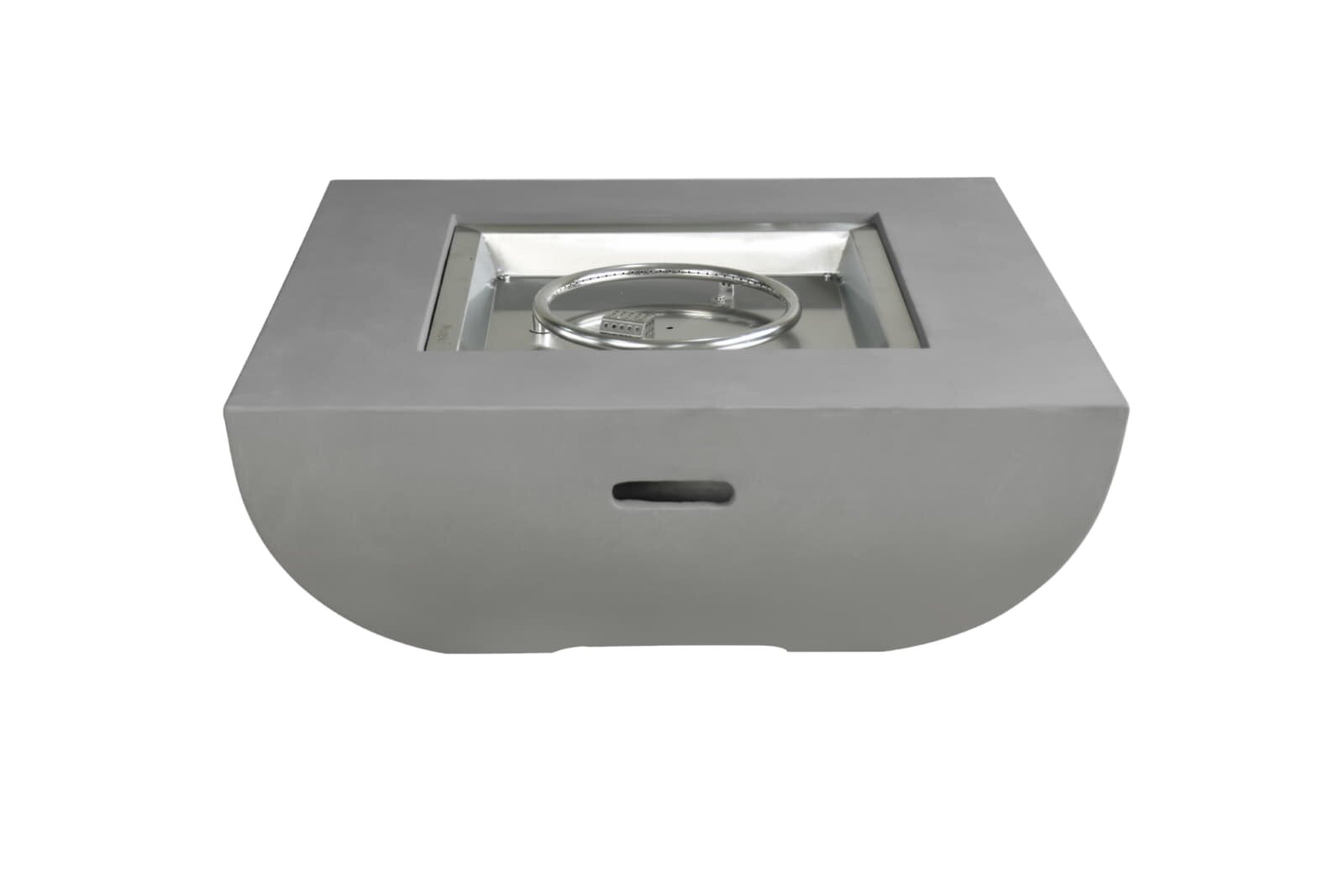 Gas- Feuerstelle Modeno Westport aus Faserbeton, grau