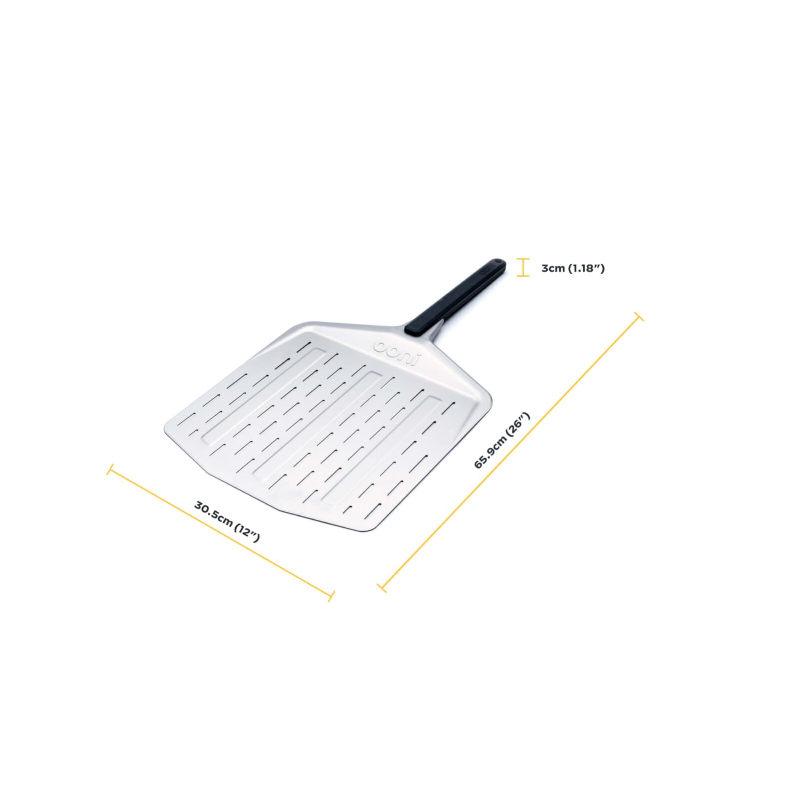 Ooni perforierter Pizzaschieber - 30 cm