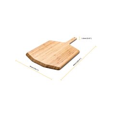 Ooni Pizzaschieber und Servierbrett aus Bambus - 40 cm
