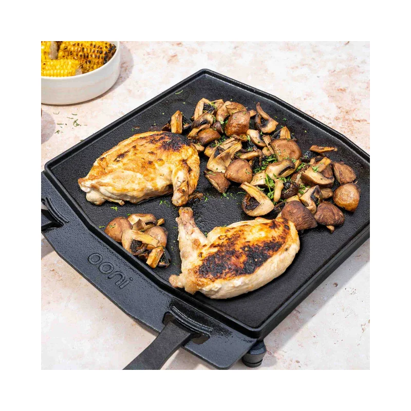 Ooni doppelseitige Grillpfanne aus Gusseisen
