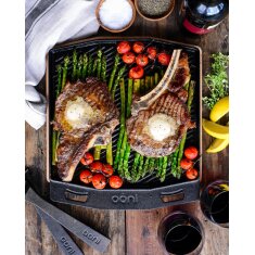 Ooni doppelseitige Grillpfanne aus Gusseisen