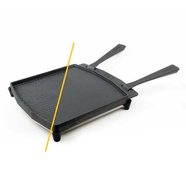 Ooni doppelseitige Grillpfanne aus Gusseisen