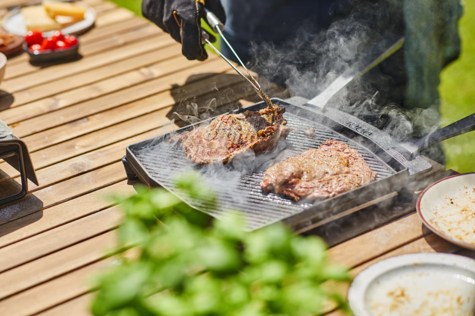 Ooni doppelseitige Grillpfanne aus Gusseisen