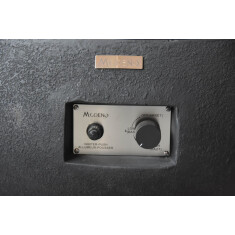 Gas- Feuerstelle Modeno York aus Faserbeton, Schwarz