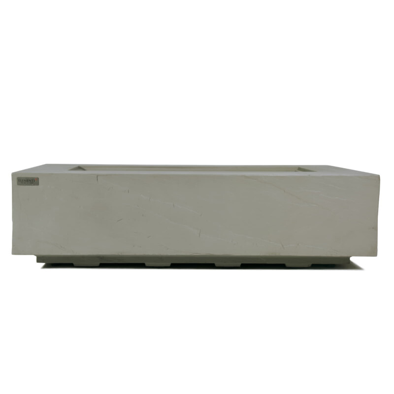 Loungetisch mit Gas Feuerstelle Elementi+ Meteora, Spacegrau