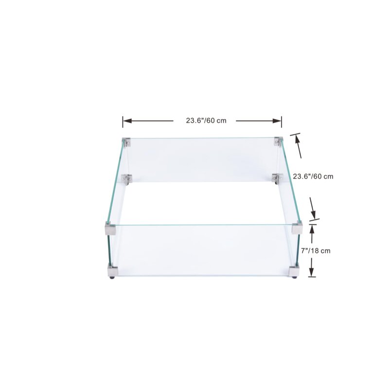 Elementi quadratischer Windschutz für Capertee, Bergen, Monte Carlo